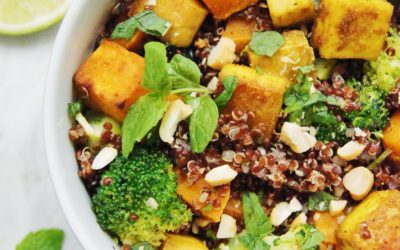 Sheet Pan Curried Tofu with Vegetables