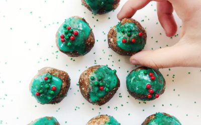 Healthy No Bake Gingerbread Bites