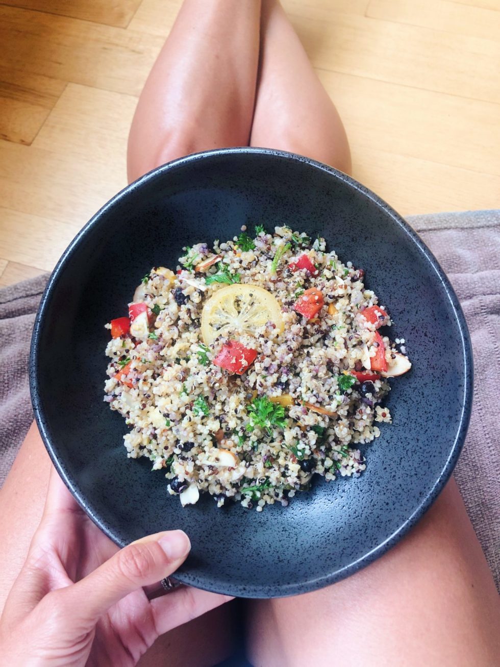 Quinoa and Couscous Salad with Roasted Veggies McDaniel ShortCut