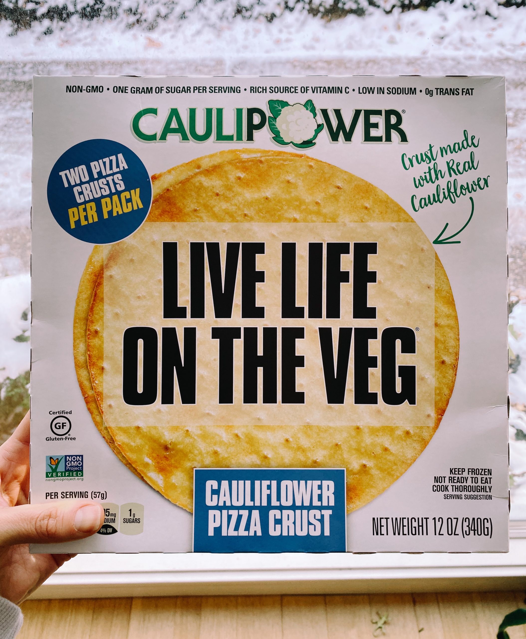 McDaniel's Bite-Sized Reviews | Caulipower Pizza Crusts