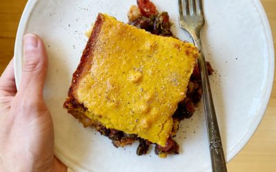 McDaniel’s Short-Cuts | 3-Bean Bake with Cornbread Crust