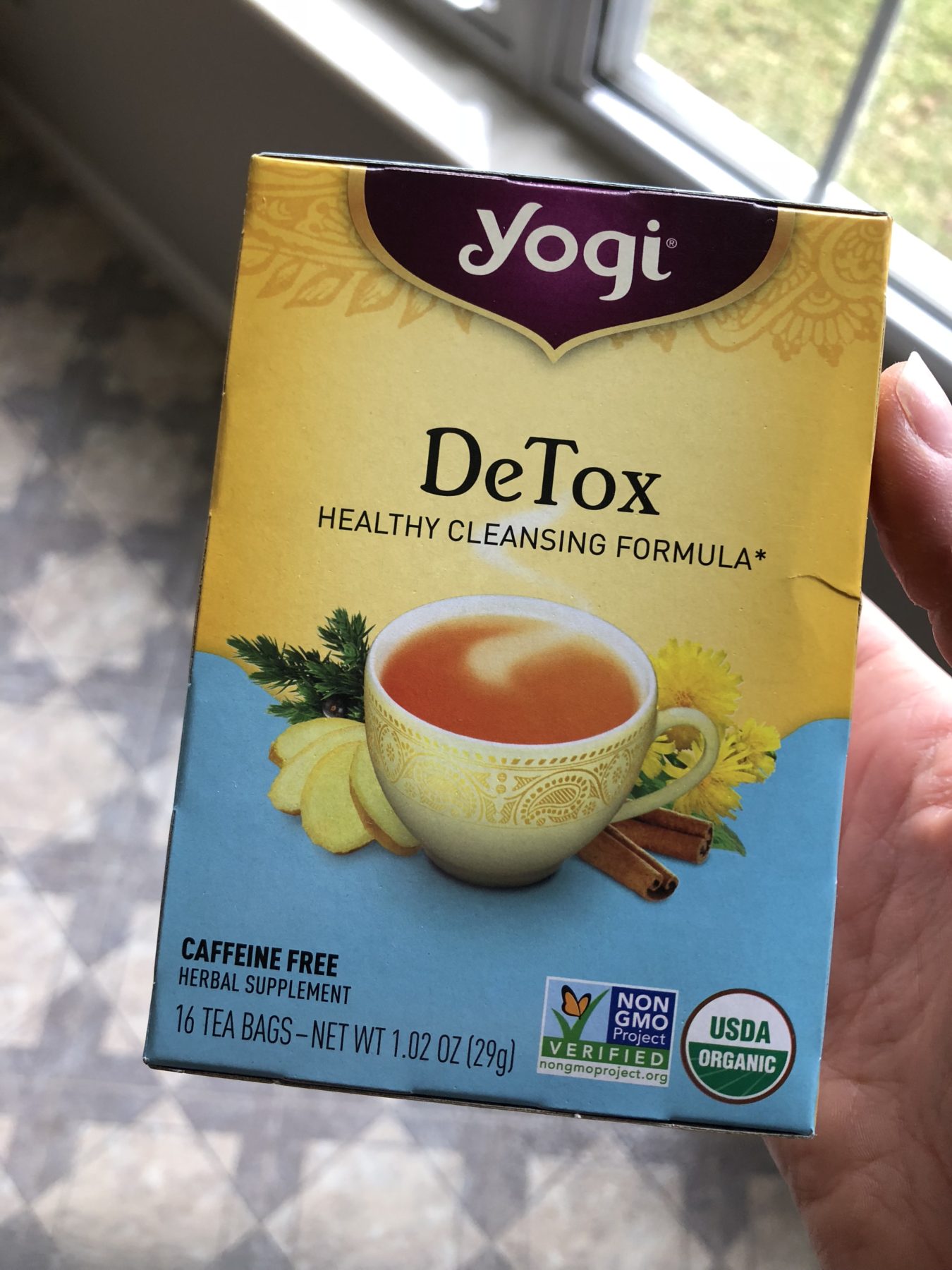 McDaniel's Bite-Sized Reviews  Yogi Detox Tea for the New Year