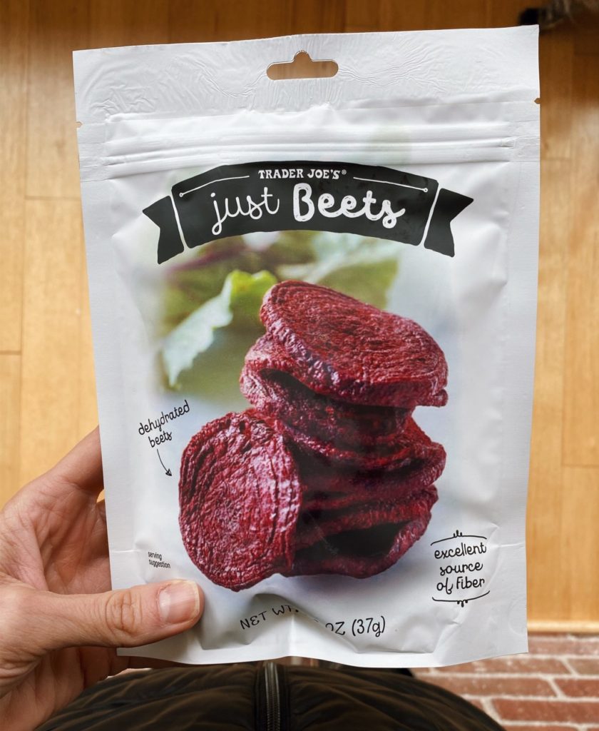 just beets from trader joes package