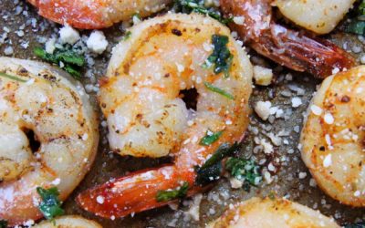 Honey Garlic Roasted Shrimp