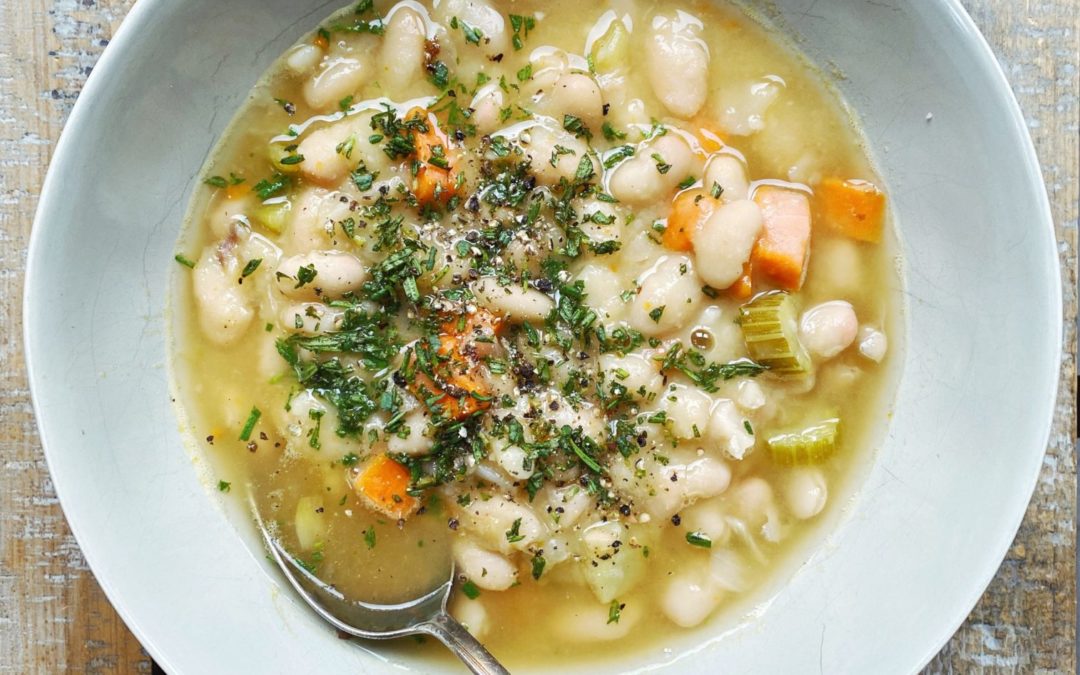 5 Steps to Combat Decision Fatigue + McDaniel Short-Cuts: Rosemary White Bean Soup