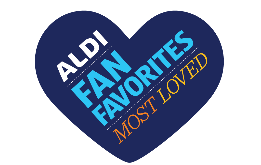 ALDI fan favorites most loved heart logo