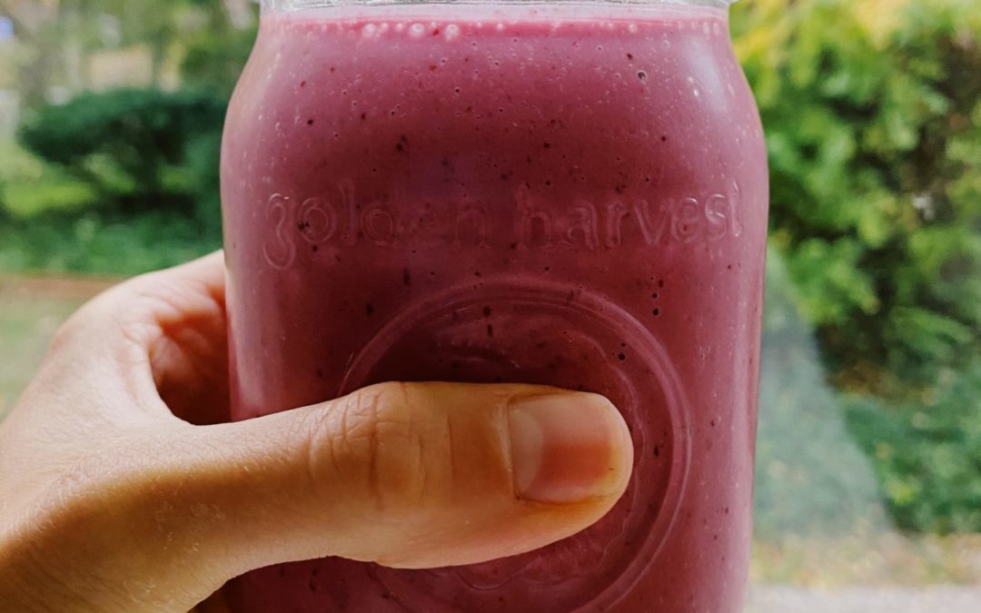 Power-Up Pomegranate Smoothie for Brain Health