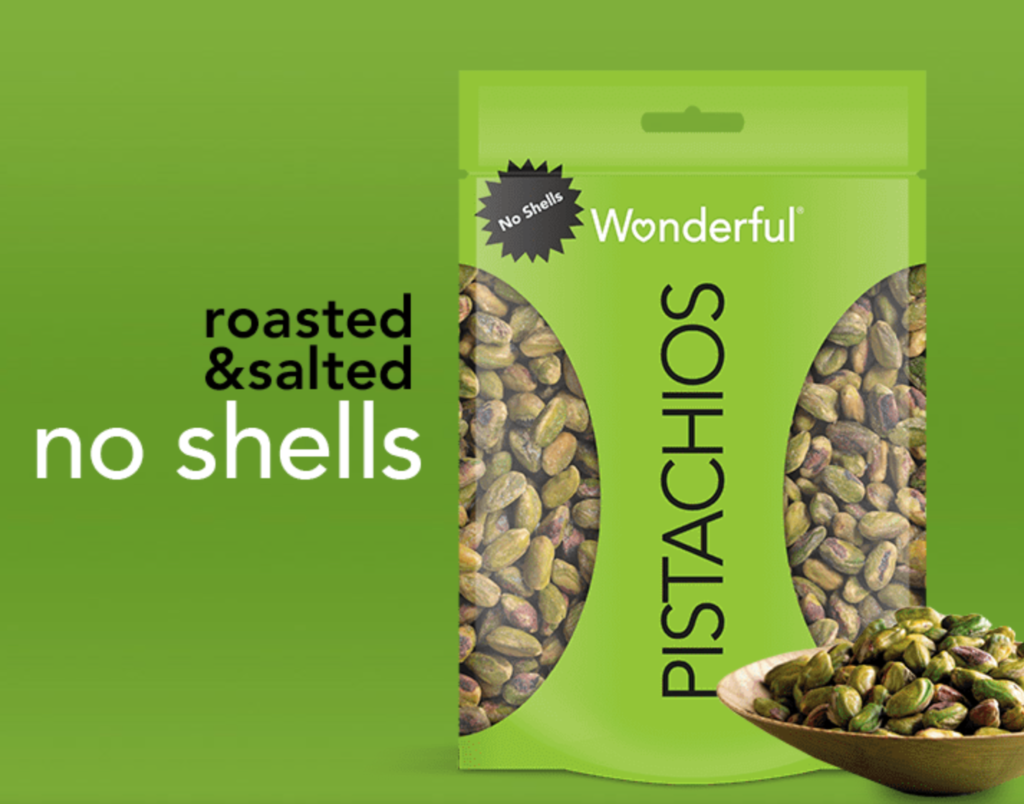 wonderful no shells pistachios