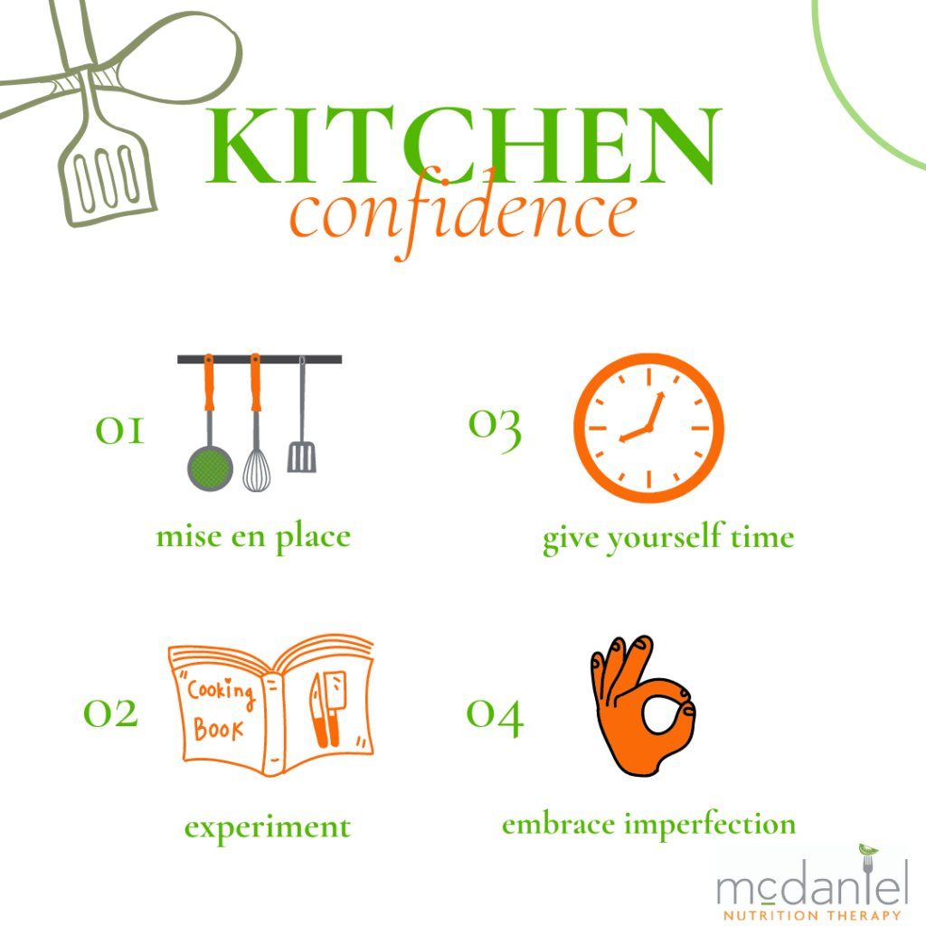 kitchen confidence in 4 ways