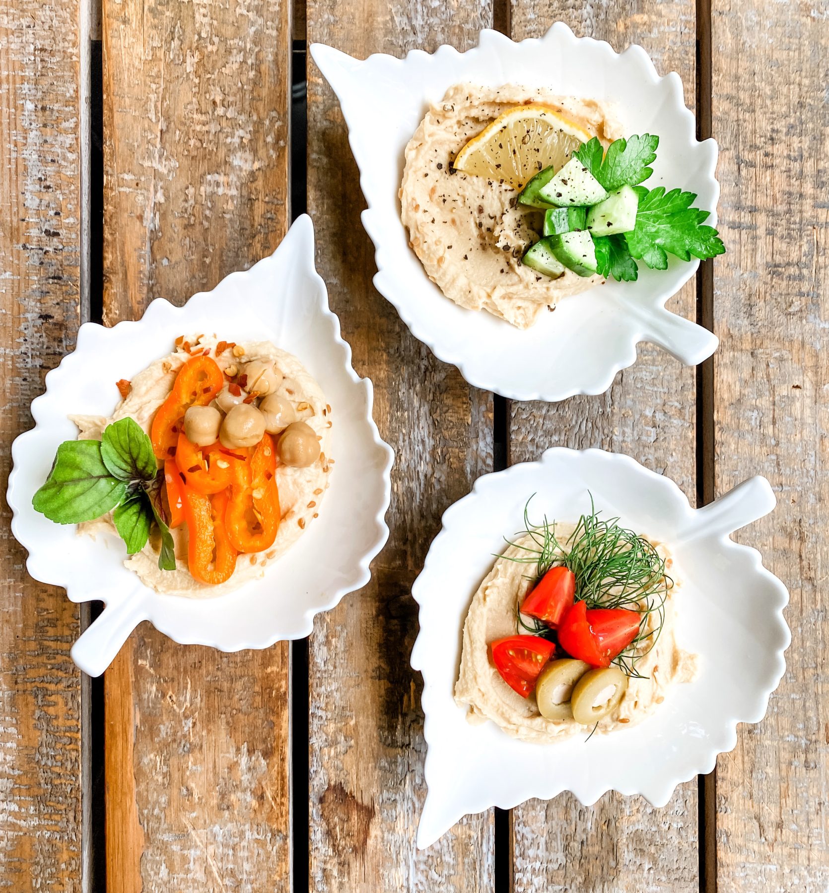 Outdoor Entertaining with DIY Hummus Bar McDaniel Recipes