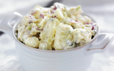 Potatoes for Gut Health + Higher Protein Potato Salad Recipe