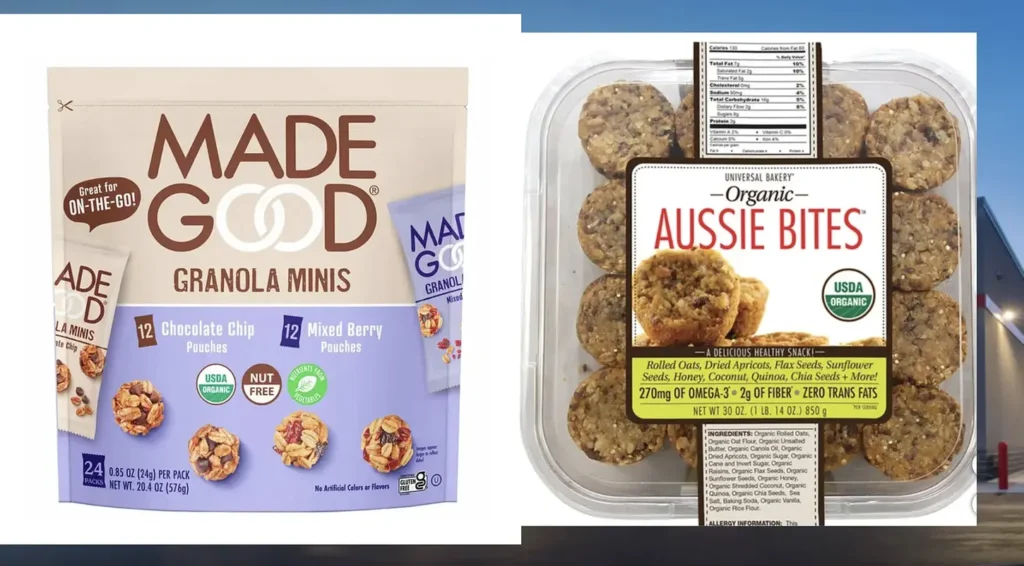 made good granola mini package and organic aussie bites package